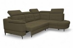 Narożnik ELECTRO 2SVKF-EKF-OTKF - tkanina Ascot Olive Green - REDAM MEBLE