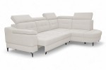 Narożnik ELECTRO 2SVKF-EKF-OTKF - tkanina Ascot 02 Pearl - REDAM MEBLE