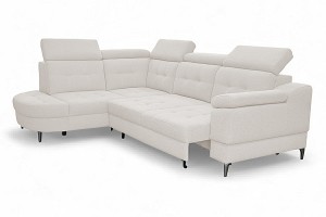 Narożnik ELECTRO OTKF-EKF-2SVKF - tkanina Ascot 02 Pearl - REDAM MEBLE