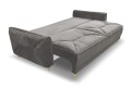Sofa BELMONDI 3BFBK ( FRESH 02 ) - bryła, front, bok, funkcja spania