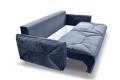 Sofa BELMONDI 3BFBK ( FRESH 36 ) - bryła, front, bok, pojemnik na pościel