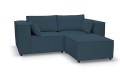Sofa nierozkładana POLLY 2ER z pufą - tkanina Hold Me 23 - REDAM MEBLE