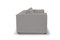 Sofa nierozkładana POLLY 2ER z pufą - tkanina Hold Me 34 - REDAM MEBLE
