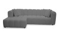 Narożnik BORDOUX LC-2 tkanina Ascot Graphite - REDAM MEBLE
