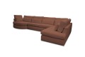 Narożnik CONO LCR-3-OT tkanina Ascot Brick - REDAM MEBLE