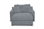 Fotel wypoczynkowy YASEMIN LCH UTOPIA GRAPHITE - REDAM MEBLE 