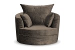 Fotel obrotowy NERO - tkanina velvet Croco 102 - REDAM MEBLE