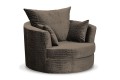 Fotel obrotowy NERO - tkanina velvet Croco 102