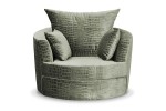 Fotel obrotowy NERO - tkanina velvet Croco 107 - REDAM MEBLE