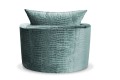Fotel obrotowy NERO - tkanina velvet Croco 606