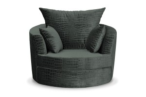Fotel obrotowy NERO - tkanina velvet Croco 800 - REDAM MEBLE