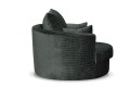 Fotel obrotowy NERO - tkanina velvet Croco 800