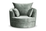 Fotel obrotowy NERO - tkanina velvet Croco 801 - REDAM MEBLE