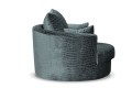 Fotel obrotowy NERO - tkanina velvet Croco 805