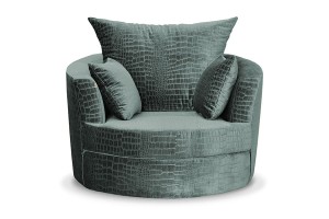 Fotel obrotowy NERO - tkanina velvet Croco 806 - REDAM MEBLE