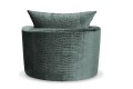 Fotel obrotowy NERO - tkanina velvet Croco 806