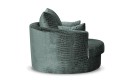 Fotel obrotowy NERO - tkanina velvet Croco 806