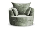 Fotel obrotowy NERO - tkanina velvet Croco 906 - REDAM MEBLE