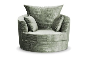 Fotel obrotowy NERO - tkanina velvet Croco 906 - REDAM MEBLE